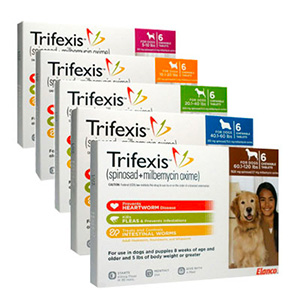 trifexis small dog box