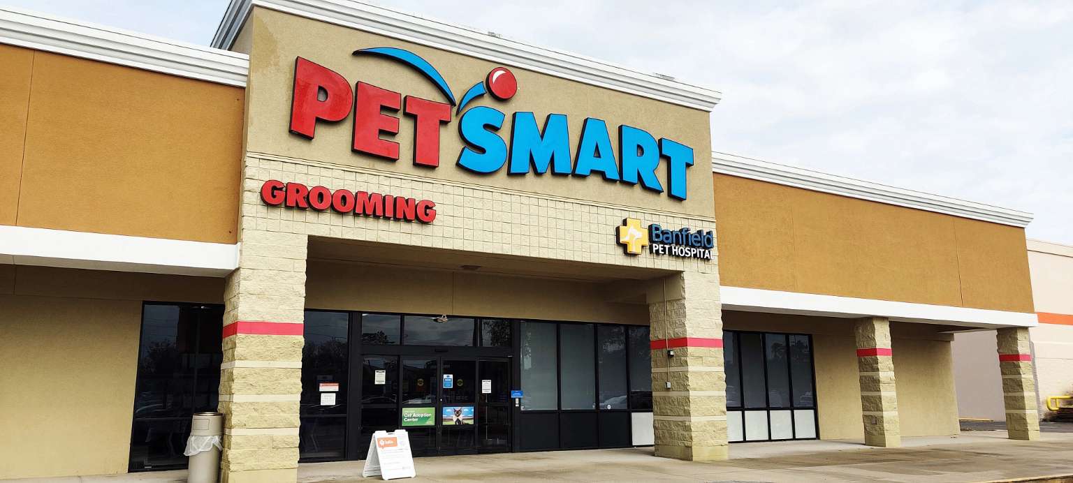 Banfield Pet Hospital and Petsmart Grooming